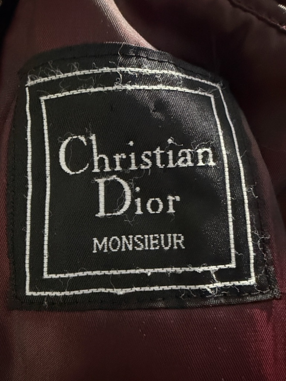 Christian Dior Men's Olive Green Double-Breasted Trench Coat w/ Lining Size 42R - Picture 3 of 8